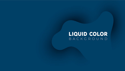 Abstract liquid wave background in panton color vector