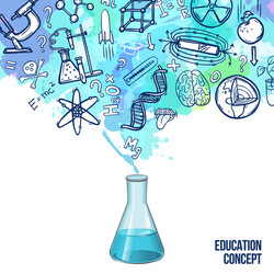 education concept sketch vector image