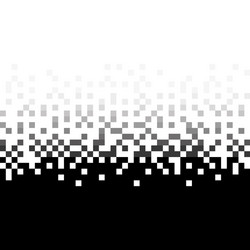 pixel grey gradient seamless pattern vector image