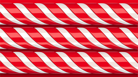 high detailed red candy cane vector