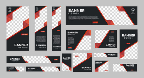 web banners vector