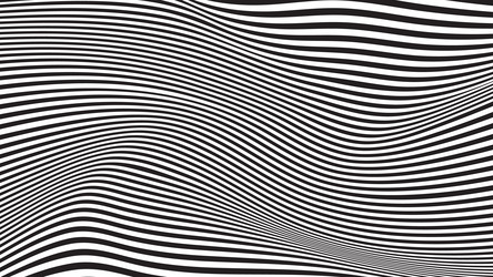 optical illusion lines background abstract 3d vector image