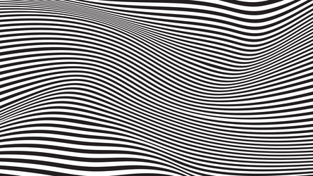 optical illusion lines background abstract 3d vector image