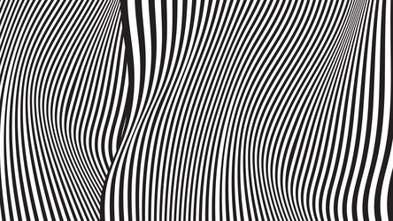 optical illusion lines background abstract 3d vector image