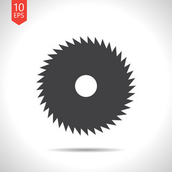 circular saw vector image