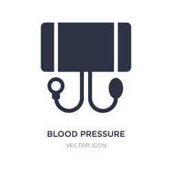 blood pressure gauge icon on white background vector image