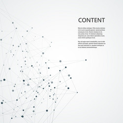 connection internet background vector image