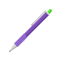 flat icon of bright purple retractable vector image