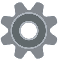 gear wheel vector image