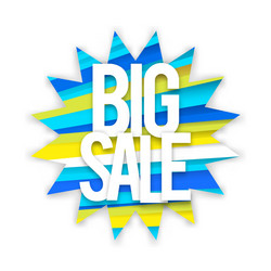 Boom big sale vector