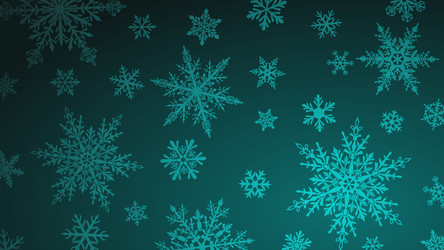 christmas background snowflakes vector image