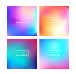 colorful gradient background vector image