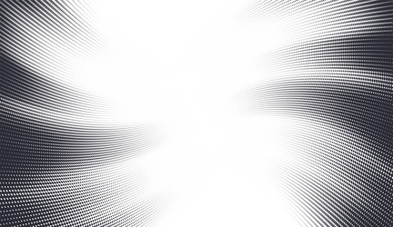 abstract halftone background with wave pattern vector image