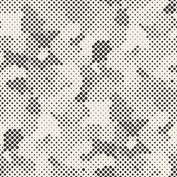 Modern stylish halftone texture endless abstract vector