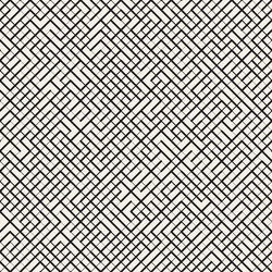 irregular maze line abstract geometric background vector image