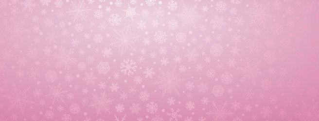 christmas background snowflakes vector image