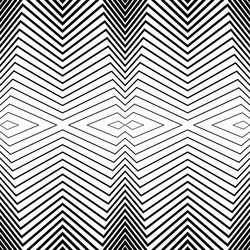 Seamless black and white pattern stripes vector