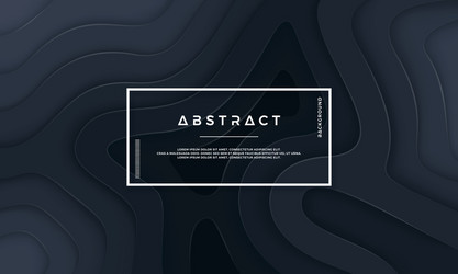 Abstract black background design vector