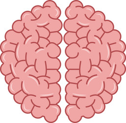 human brain icon vector image