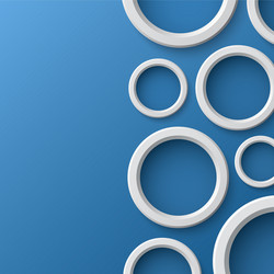 abstract background with circles vector image