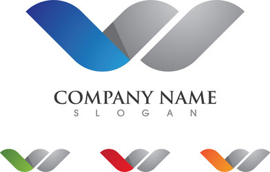 business corporate logo template vector image