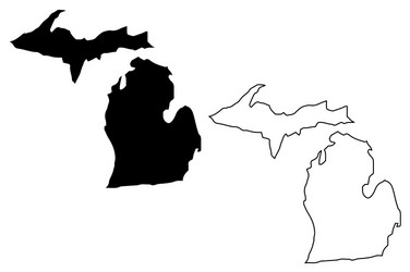 Michigan vector