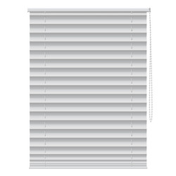 white window blinds horizontal striped shutter vector image