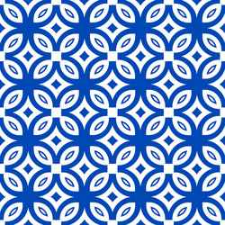 seamless ornamental pattern vector image