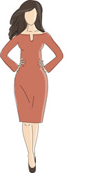 fashion vector image