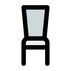 comfy chair for kitchen and dining vector