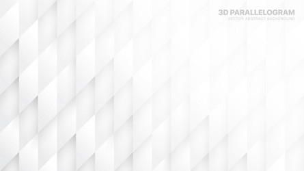 conceptual 3d parallelograms pattern technologic vector image