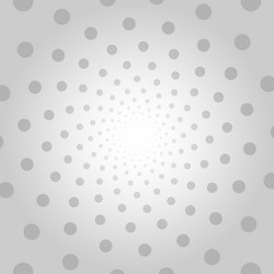 abstract white background with gray poka dots vector image