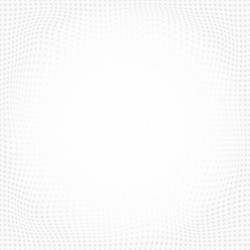 abstract perspective dots on white background vector image