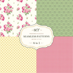 floral and decorative background vector image