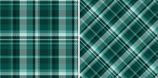 Check texture pattern of tartan plaid fabric vector