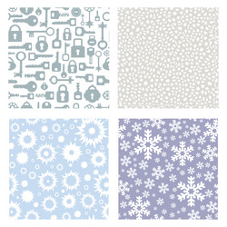 geometric pattern seamless tile pastel cut file vector image