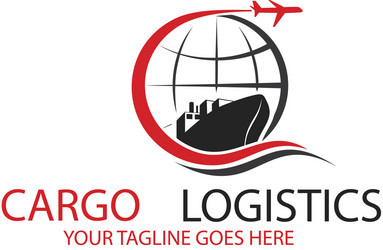 cargo logistics vector image