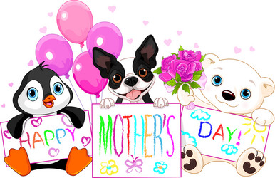 mother day vector image