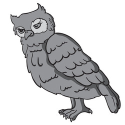 owl vector image