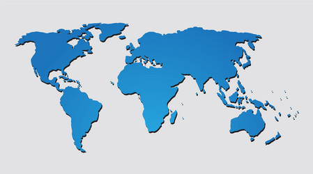 world map vector image