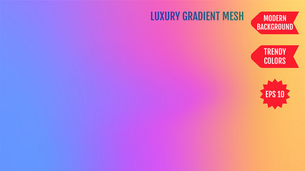 bright neon mesh gradient background smooth vector image