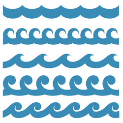 waves vector image