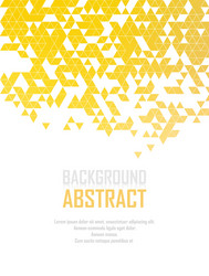 abstract retro geometric background vector image