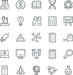 Science and technology cool icons 3 vector