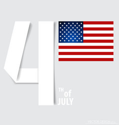 4th of july independence day vector