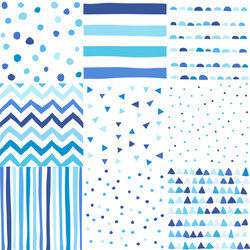 Seamless pattern in doodle style vector