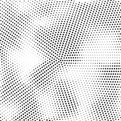 abstract halftone dots vector image