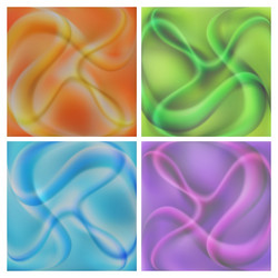 abstract backgrounds set vector image