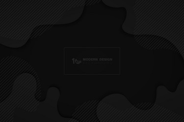 abstract black design fluid texture element vector image