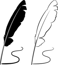 feather vector image